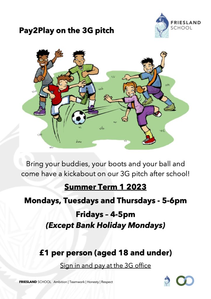 Friesland Pay2Play Summer Term 1 2023