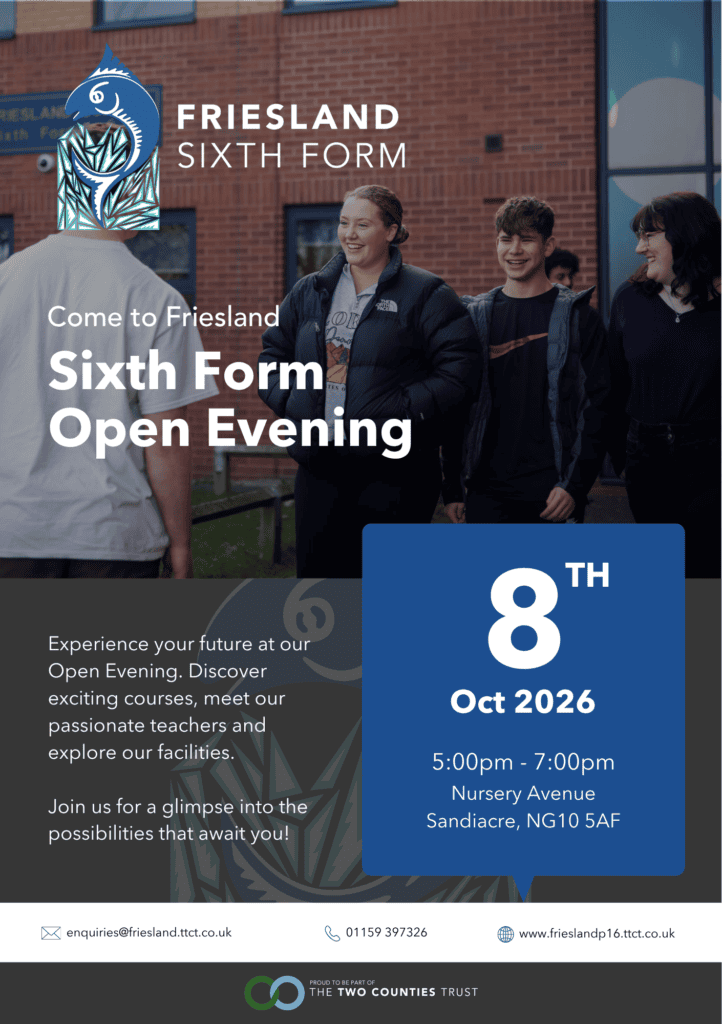 2026 Open Evening Adverts