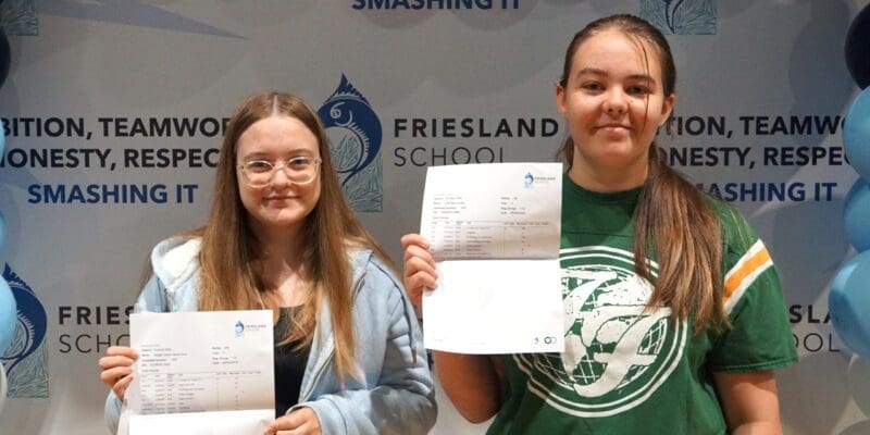 Friesland Scholars Celebrate Exam Results