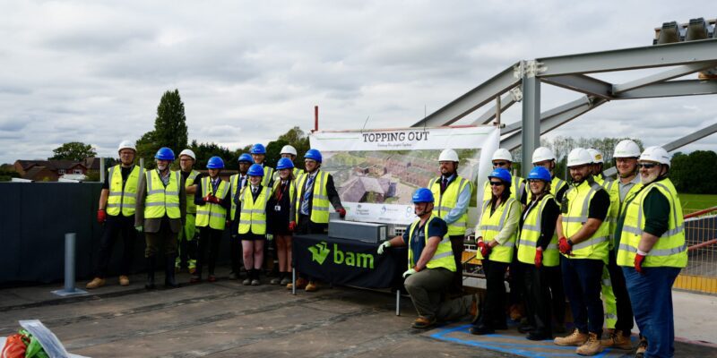 Friesland School celebrates building milestone